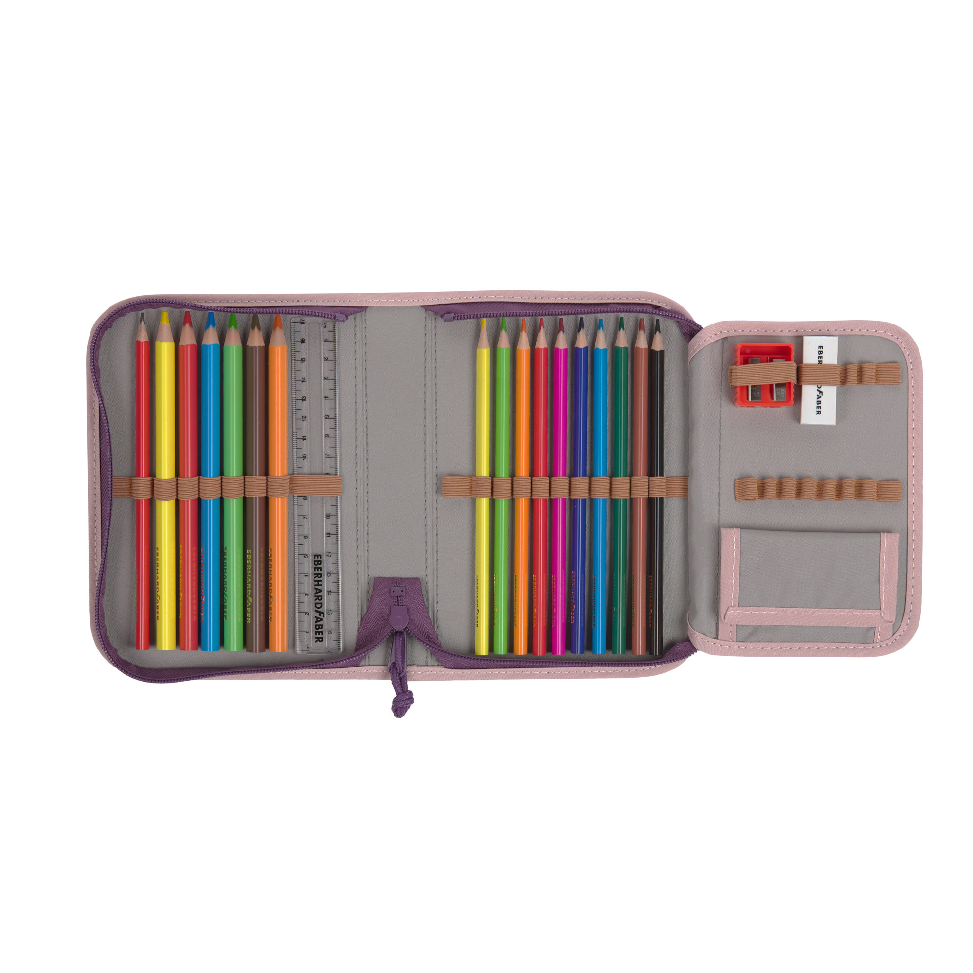 Lässig School Set Flexy Unique Beginner rose/neon-orange Ehrlich Brothers - 6