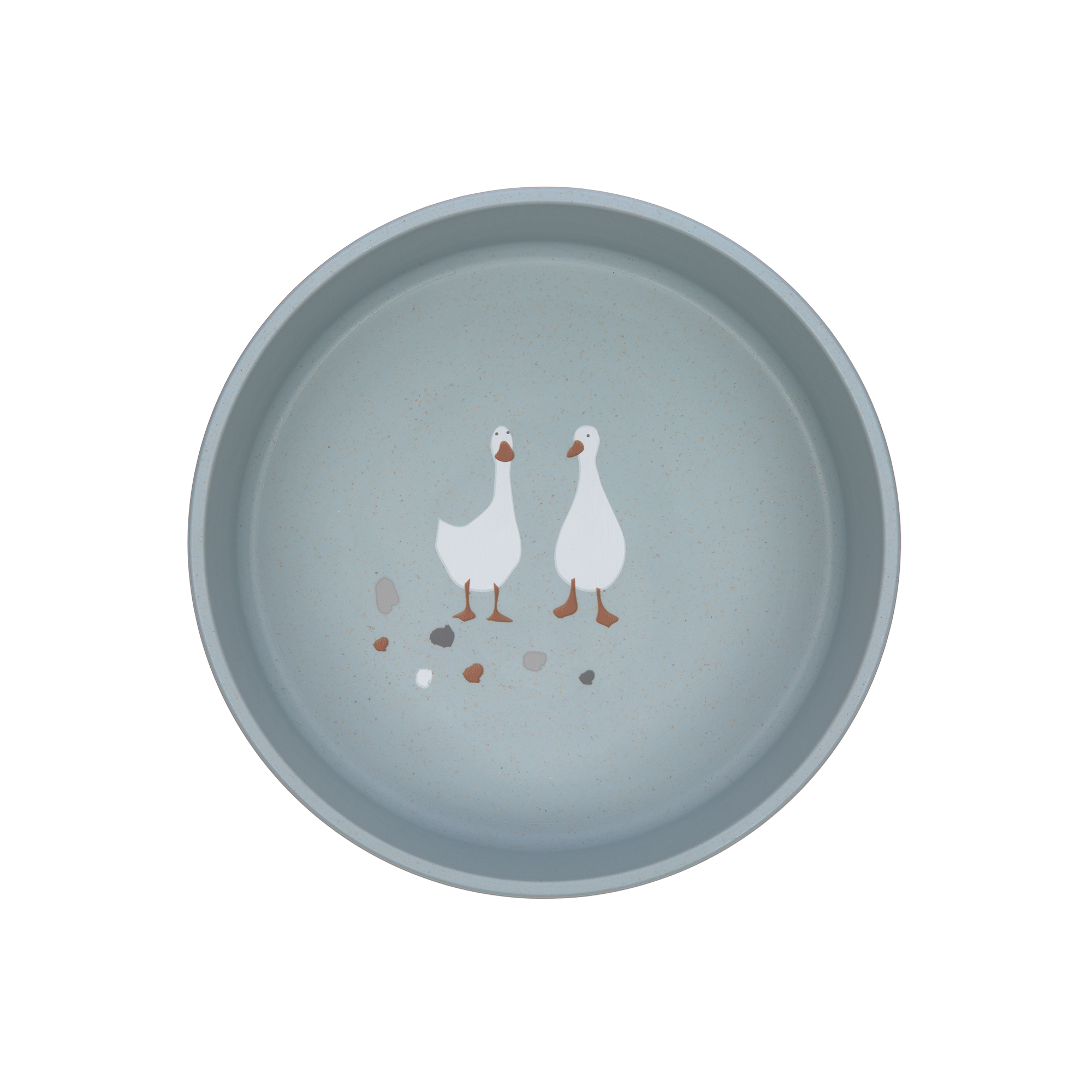 Lässig Bowl PP/Cellulose Tiny Farmer Sheep/Goose Blue - 3