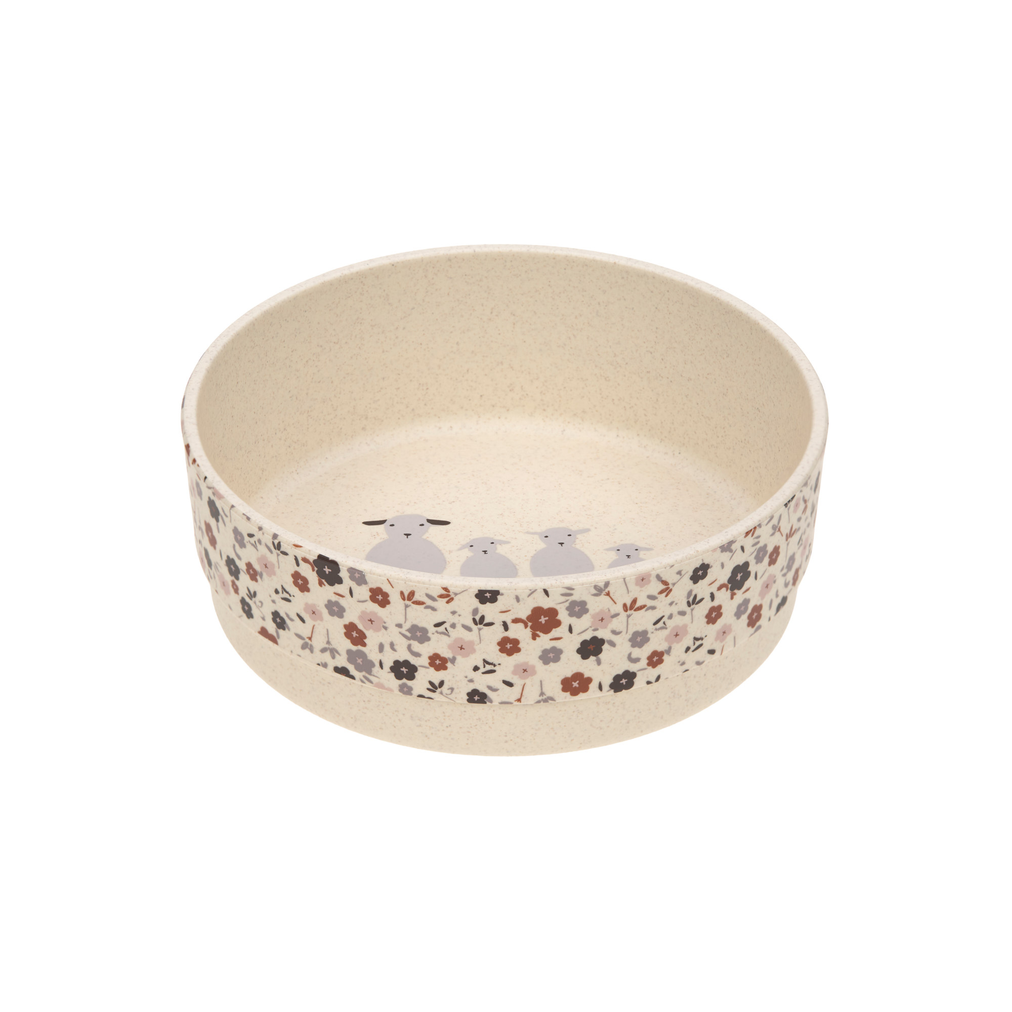 Lässig Bowl PP/Cellulose Tiny Farmer Sheep/Goose Nature