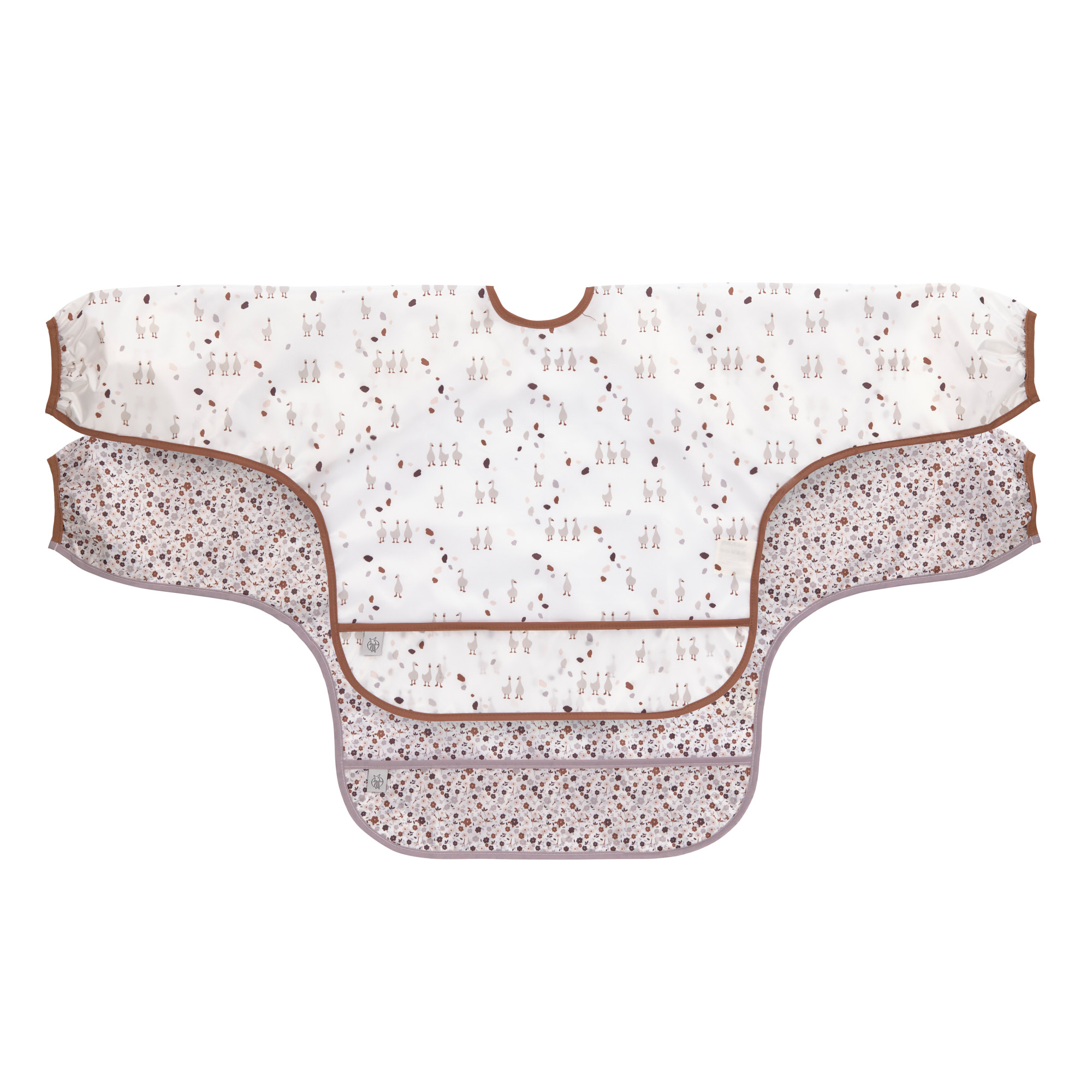 Lässig Long Sleeve Bib 2 pcs ass. Tiny Farmer Goose - 9
