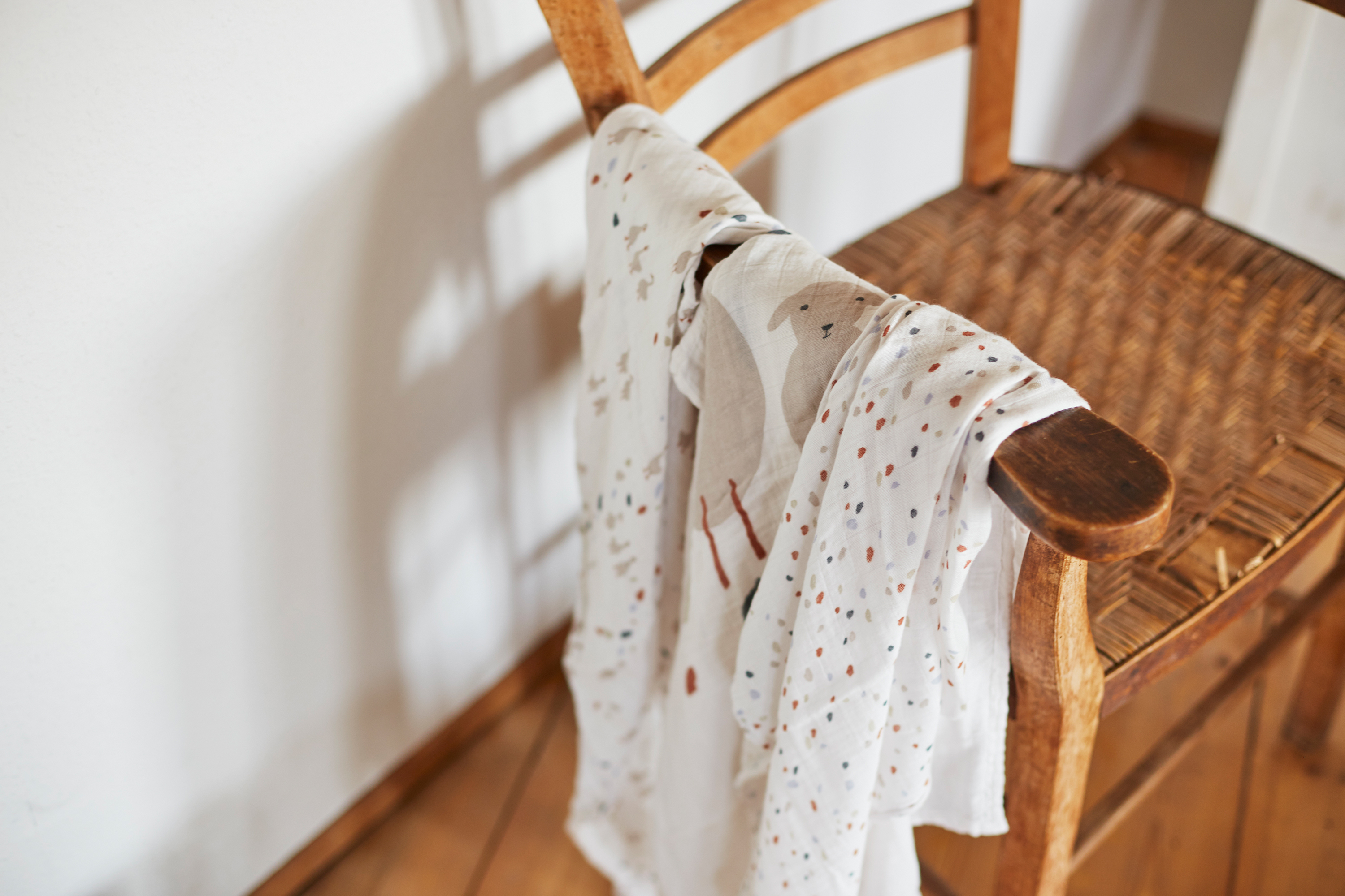 Lässig Heavenly soft Swaddle L - Tiny Farmer Speckles - 21