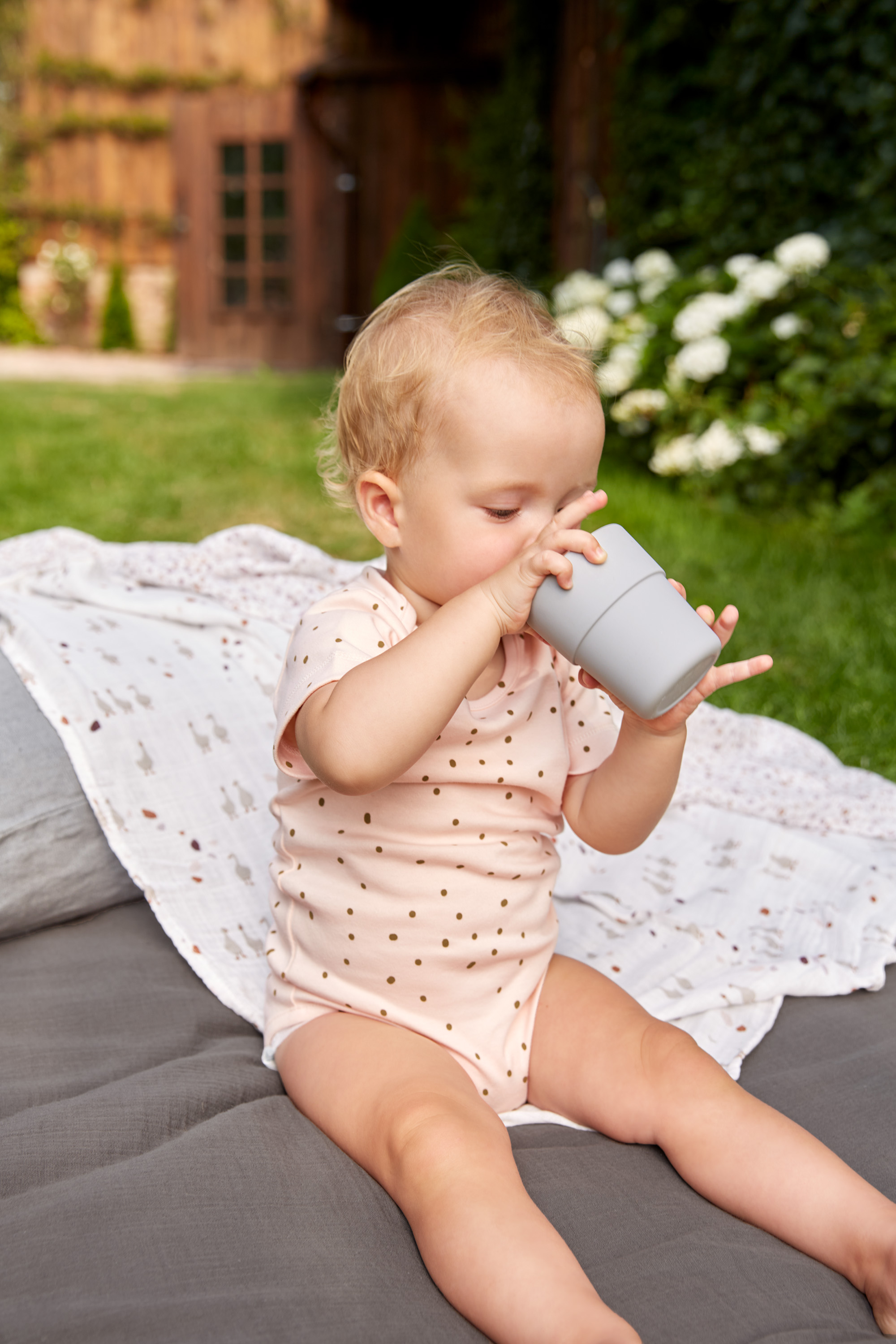 Lässig Heavenly soft Swaddle L - Tiny Farmer Flowers - 22