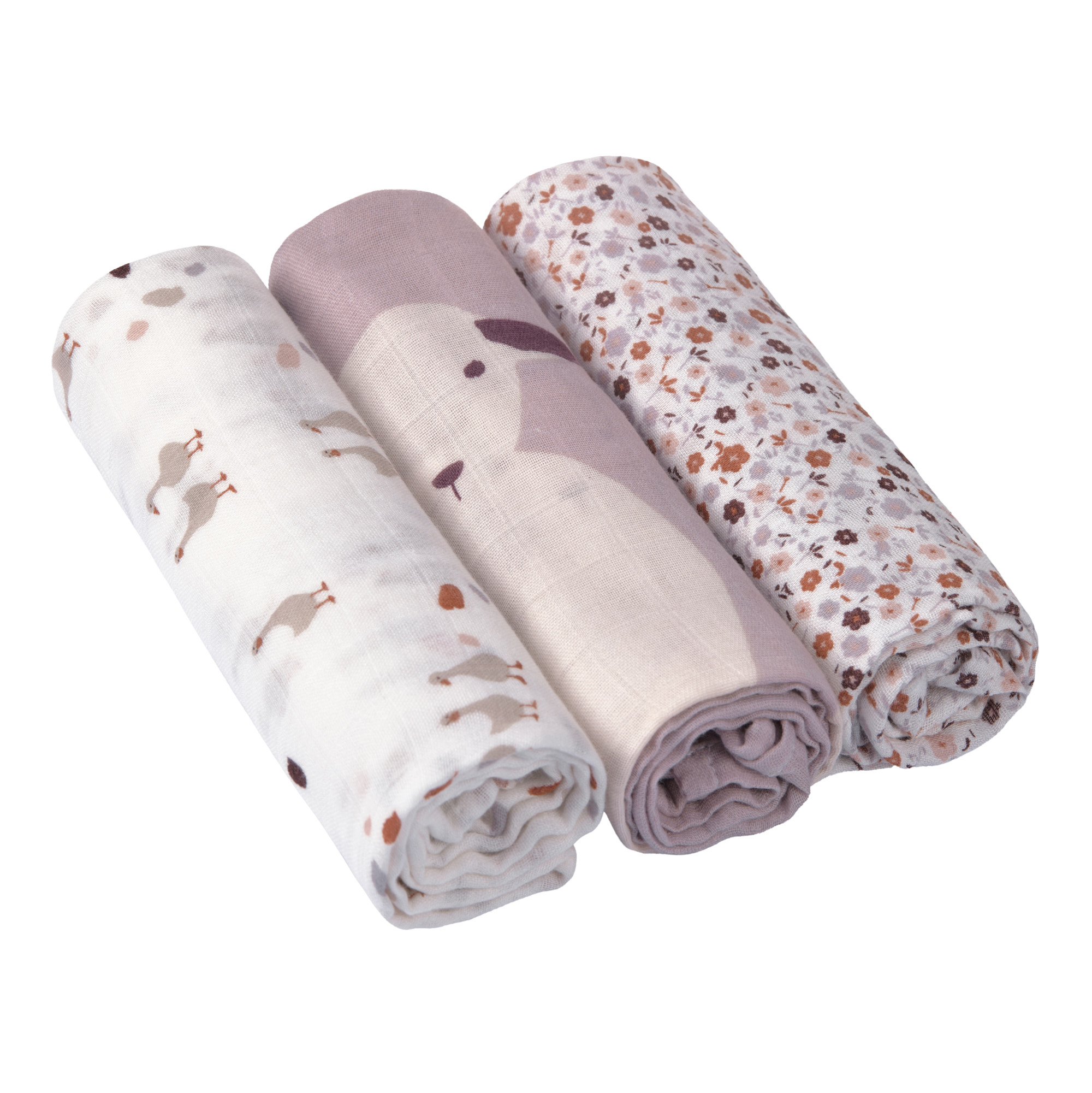 Lässig Heavenly soft Swaddle L - Tiny Farmer Flowers - 3