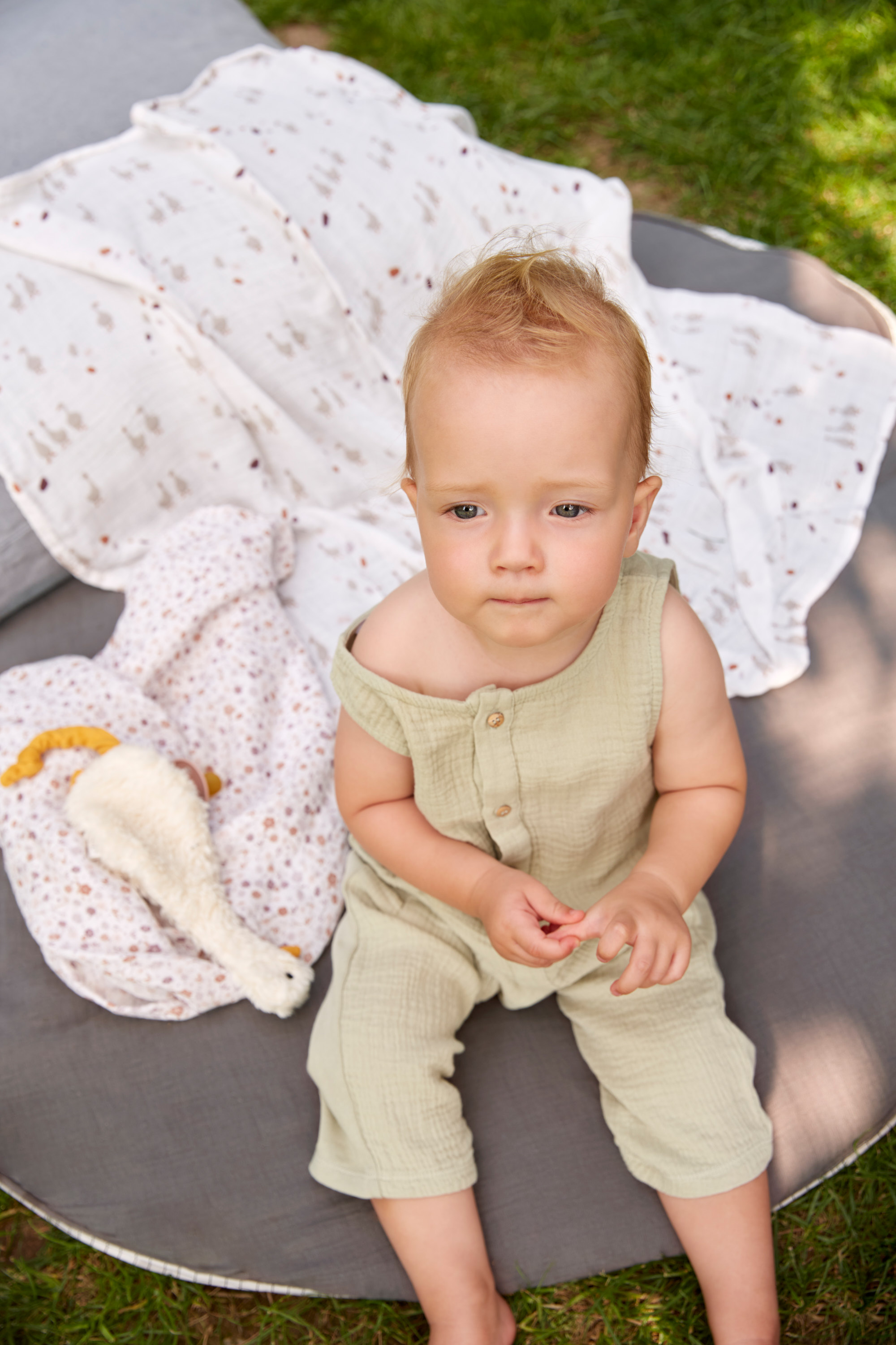 Lässig Heavenly soft Swaddle L - Tiny Farmer Flowers - 15