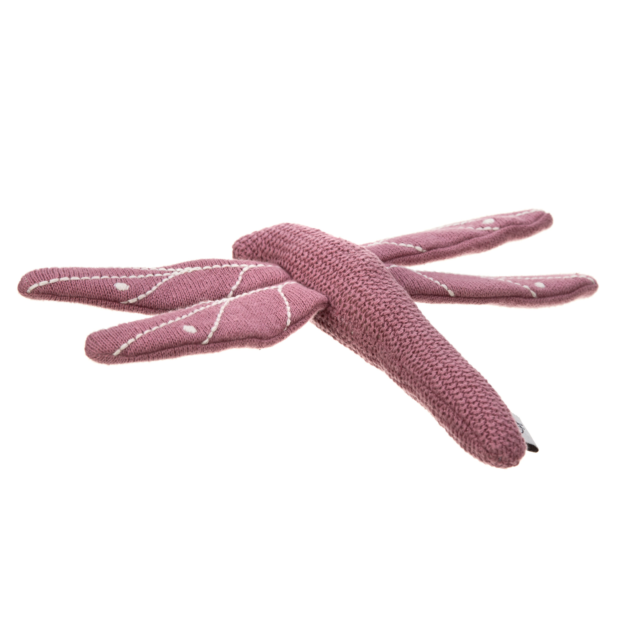 Lässig Knitted Toy with rattle/crackle Garden Explorer Dragon-Fly Red - 20