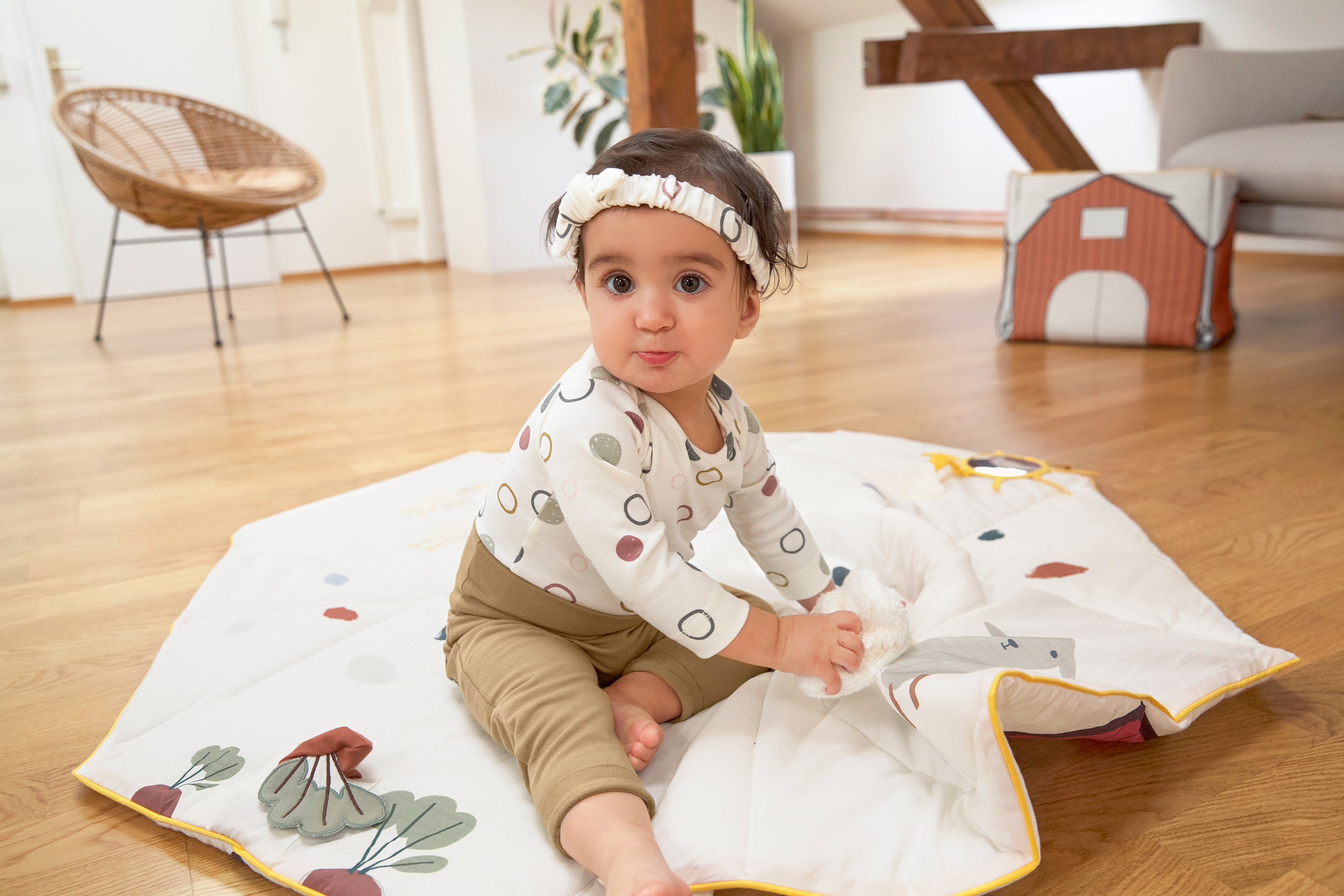 Lässig Activity Toy Blanket Tiny Farmer - 56