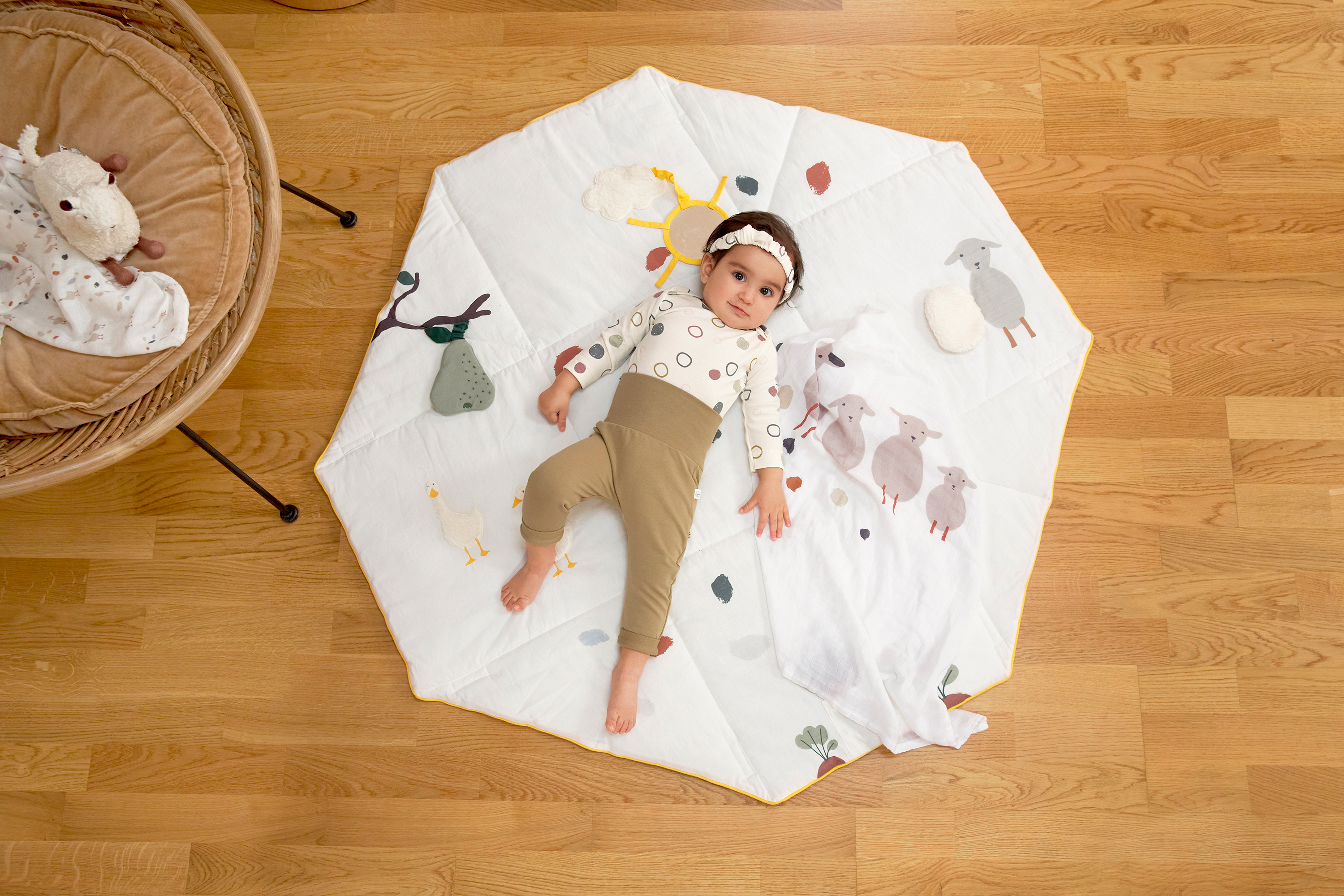 Lässig Activity Toy Blanket Tiny Farmer - 58