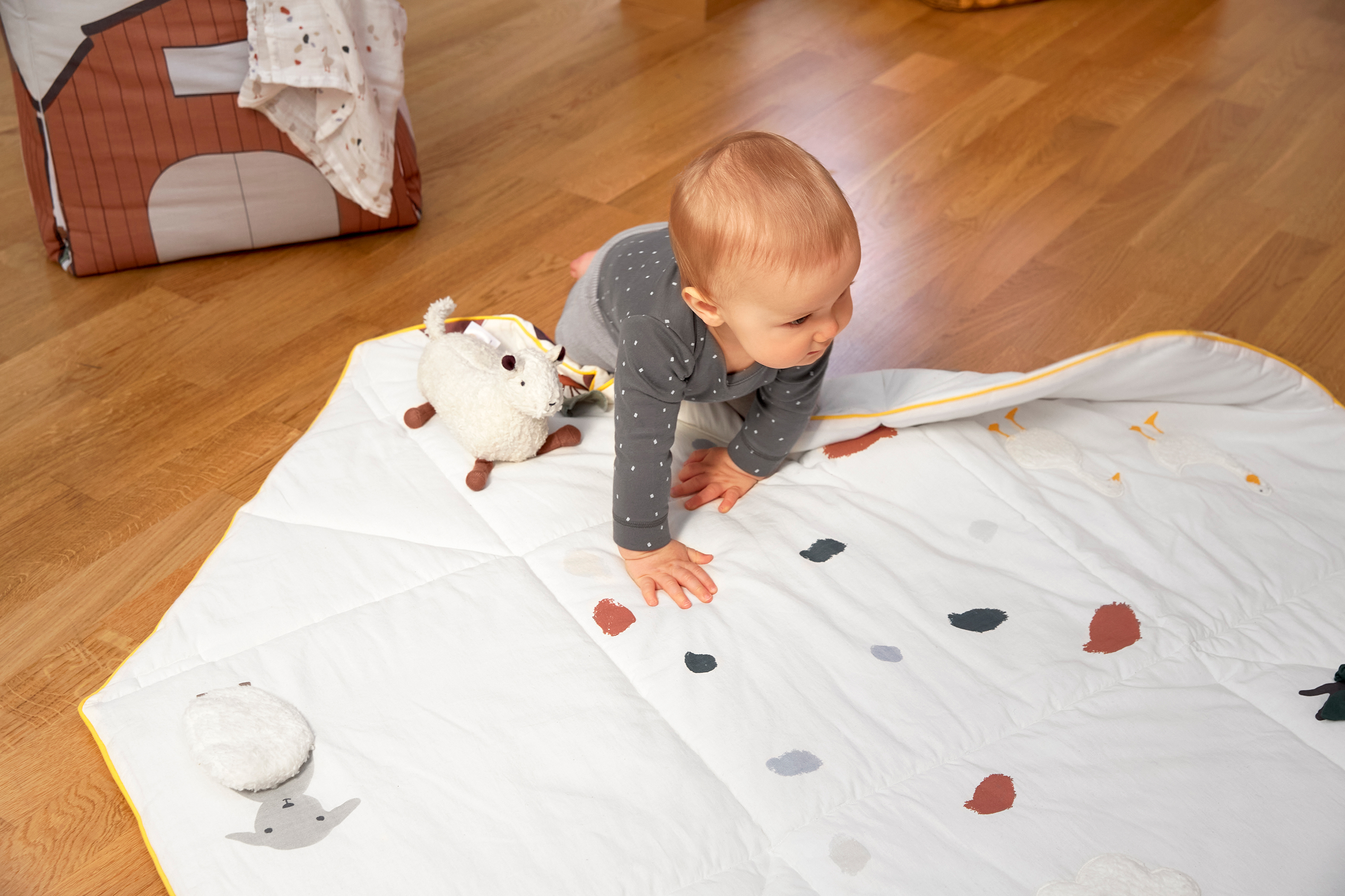 Lässig Activity Toy Blanket Tiny Farmer - 23