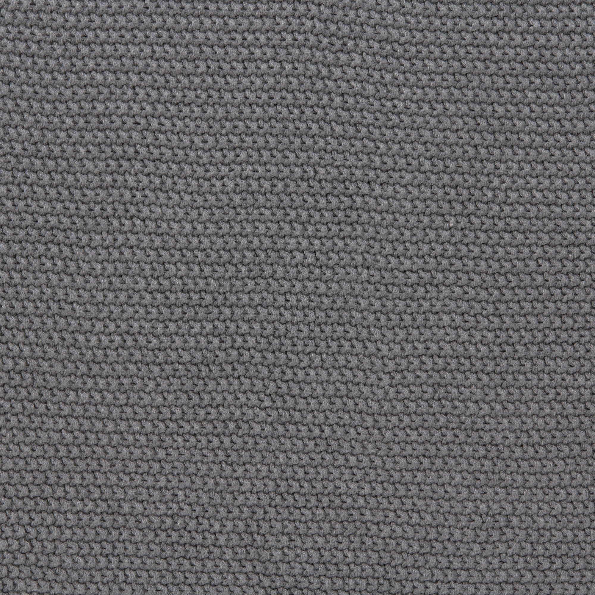Lässig Knitted Blanket GOTS for Baby Seat Anthracite - 14