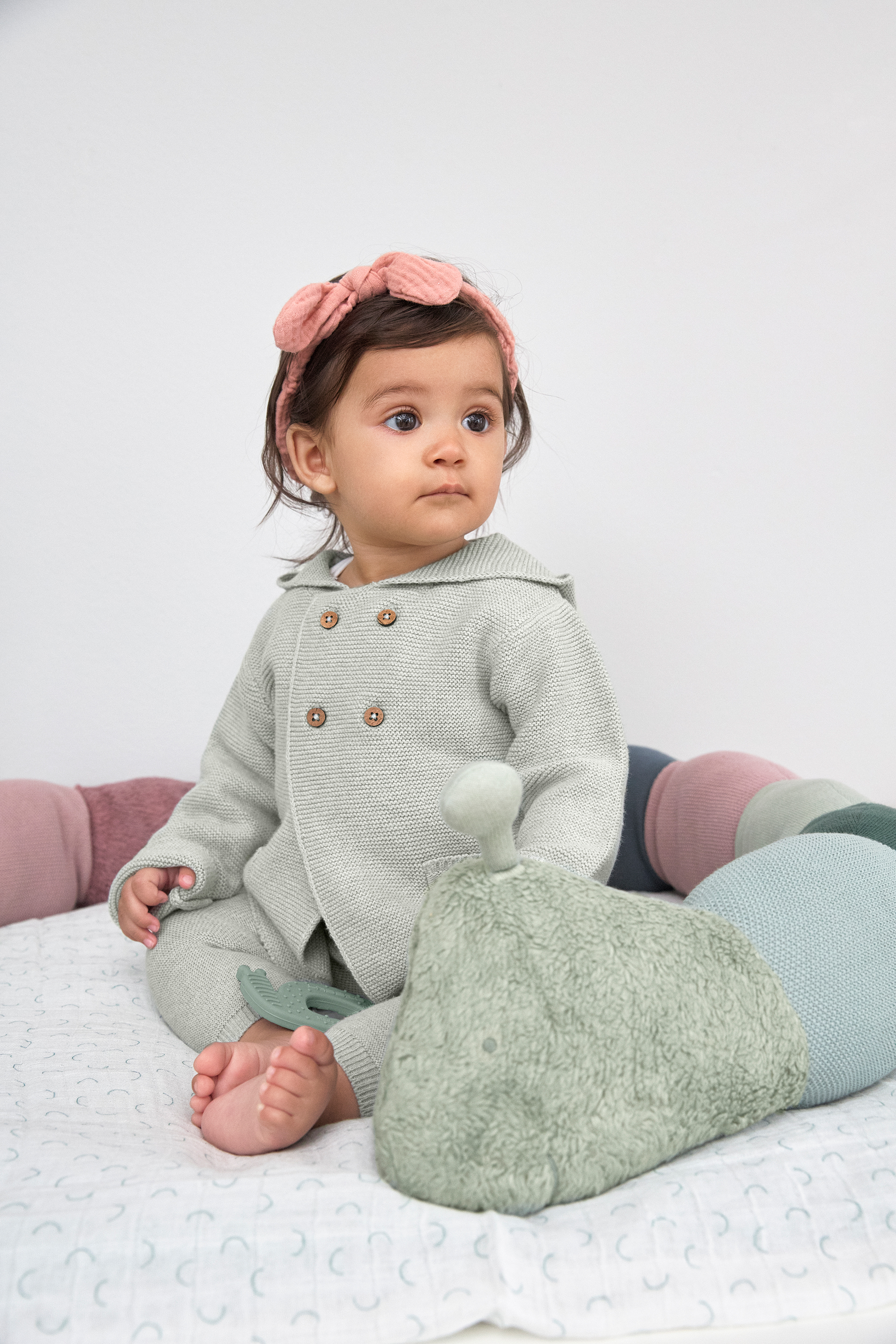Lässig Knitted Toy with rattle Garden Explorer - 11