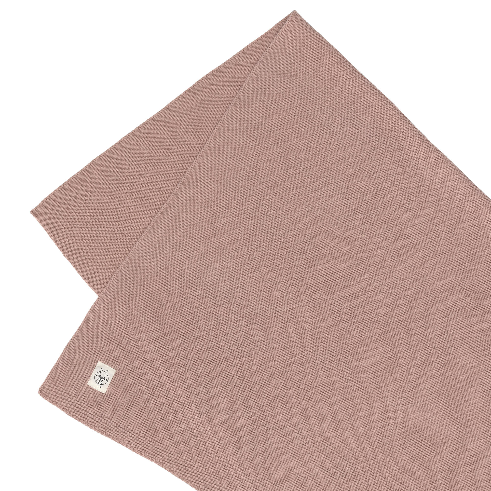 Lässig Knitted Blanket GOTS Frizzy Rose - 8
