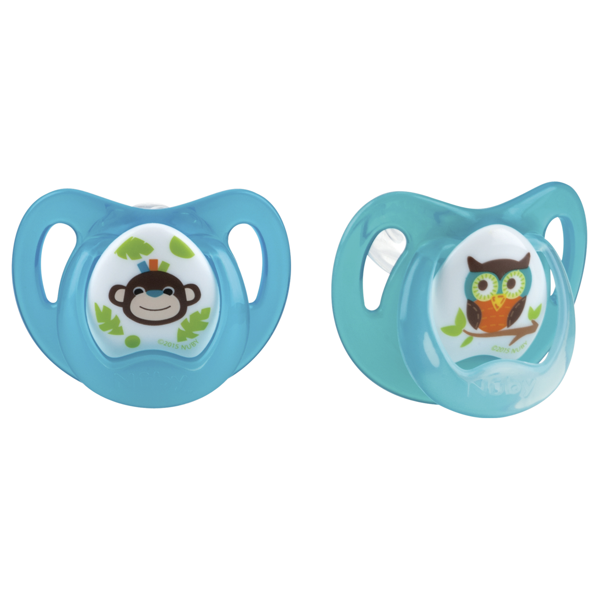 Nûby Mixpack Orthodontic soother with nubs - 2p - 0-6m - 3