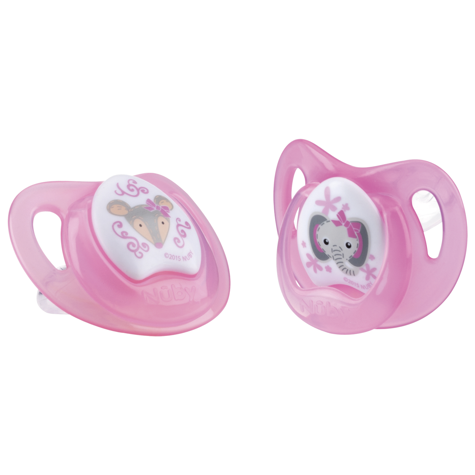 Nûby Mixpack Orthodontic soother with nubs - 2p - 0-6m - 4