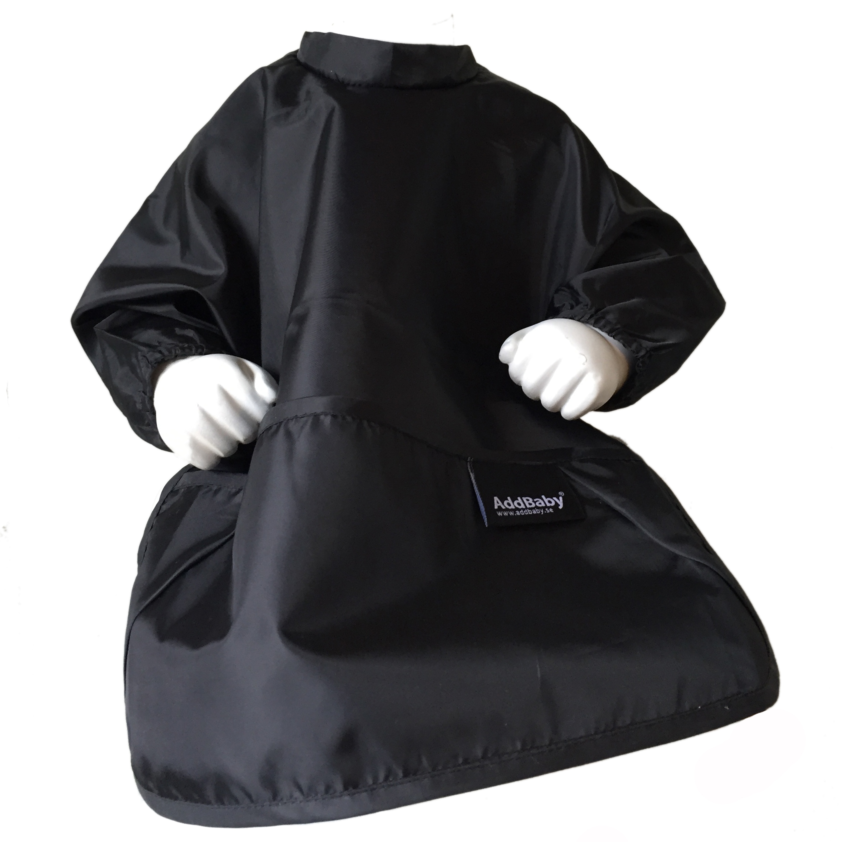 Bib with sleeves AddBaby® Black - 3