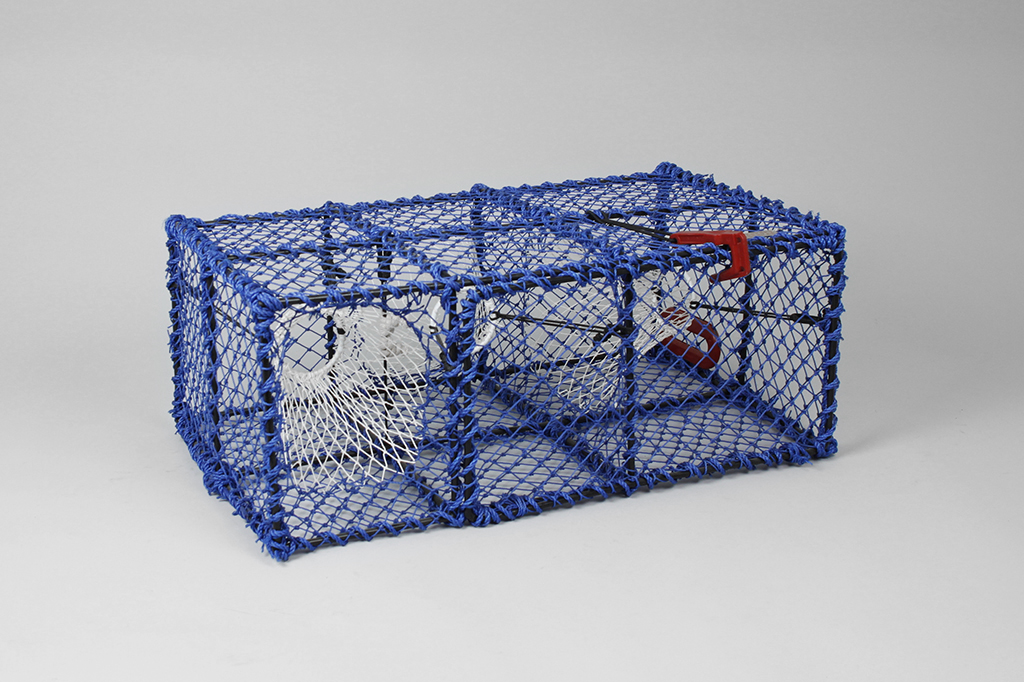 Prawn Creel, Parlour, Blue, Net Entrance