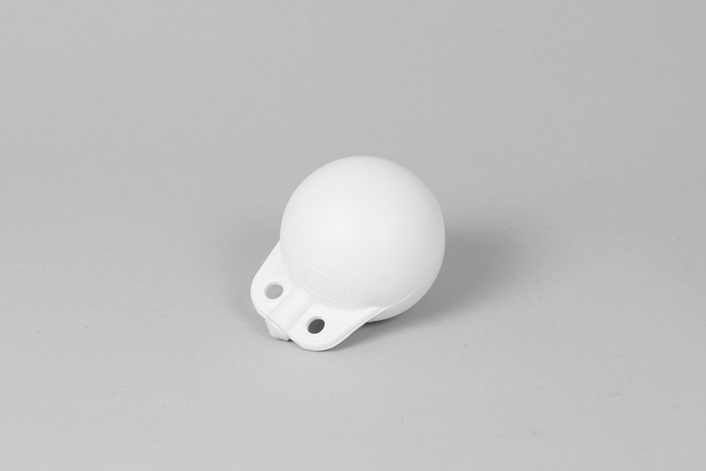 Net Bouy, Hard, 4'', White