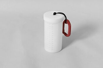 Betesbox, cylinder, 4 mm med karbinkrok