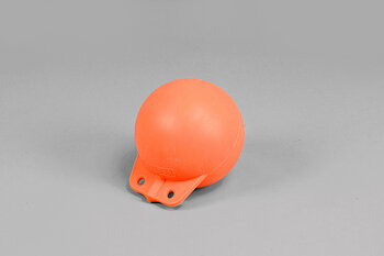 Garnblåsa, hård, 6', orange