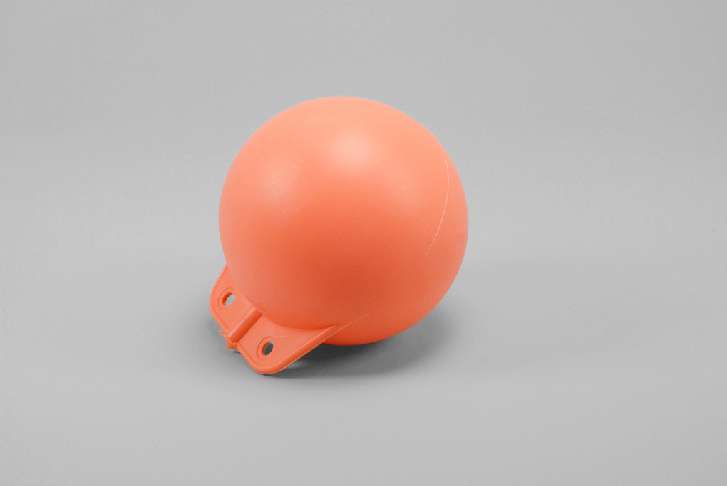 Garnblåsa, hård, 8', orange