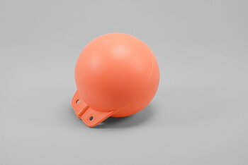 Garnblåsa, hård, 8', orange