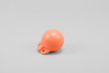 Garnblåsa, hård, 4', orange
