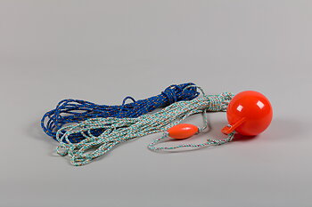 Linset med blåsa, 42m, orange