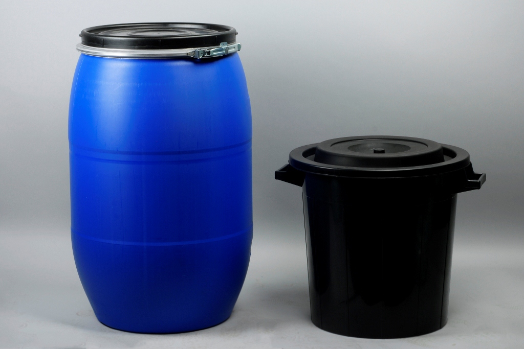 Bait Barrel, Commercial, 120 L, Blue - 2