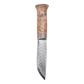 Hunting knife Björnen Damasteel® Rose™ 