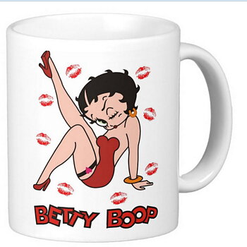 Mugg - Betty Boop, Kisses