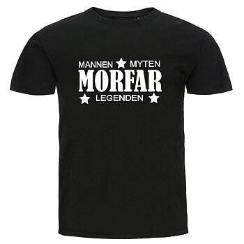 T-shirt - Morfar - Mannen, myten, legenden