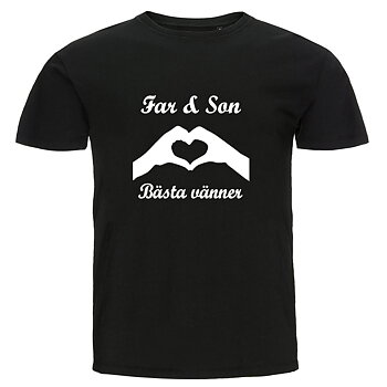 T-shirt - Far & Son, Bästa vänner