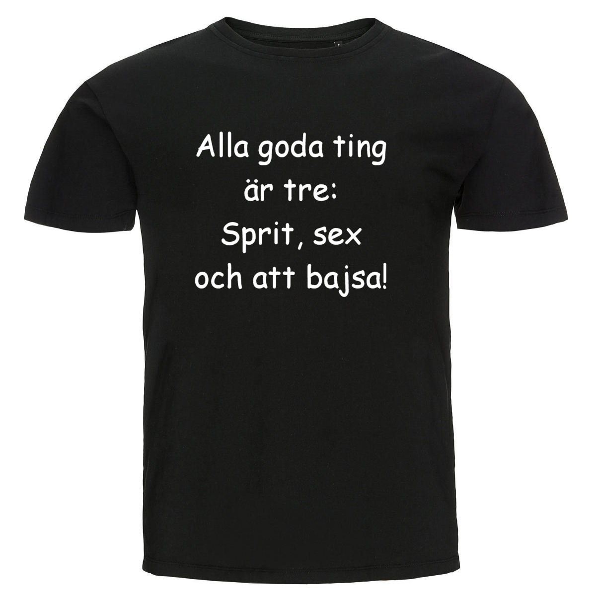 T-shirt - Alla goda ting är tre