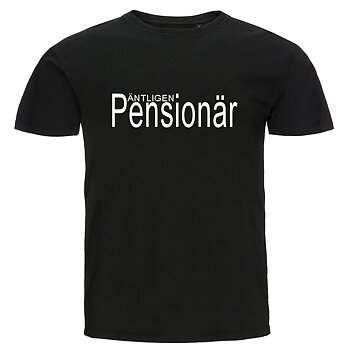 T-shirt - Äntligen Pensionär