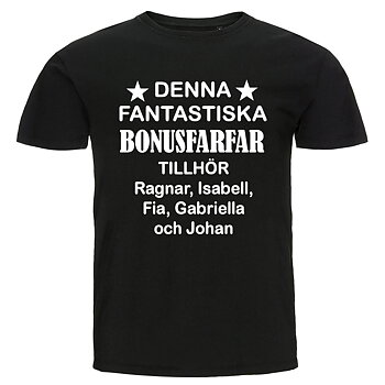 T-shirt - Denna fantastiska bonusfarfar tillhör