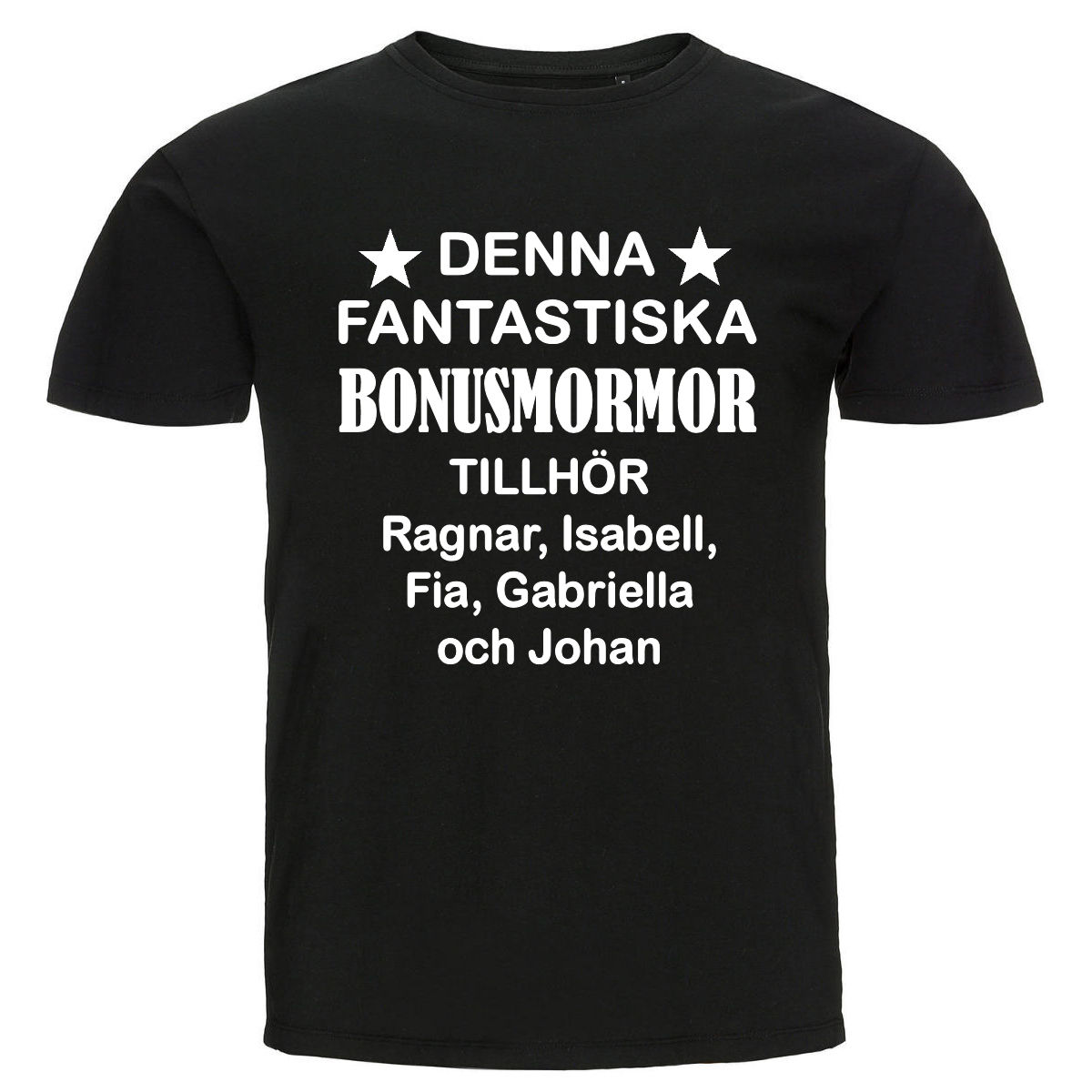 T-shirt - Denna fantastiska bonusmormor tillhör