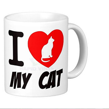 Mugg - I love my cat