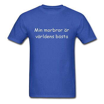 Barn T-shirt - Min morbror är världens bästa