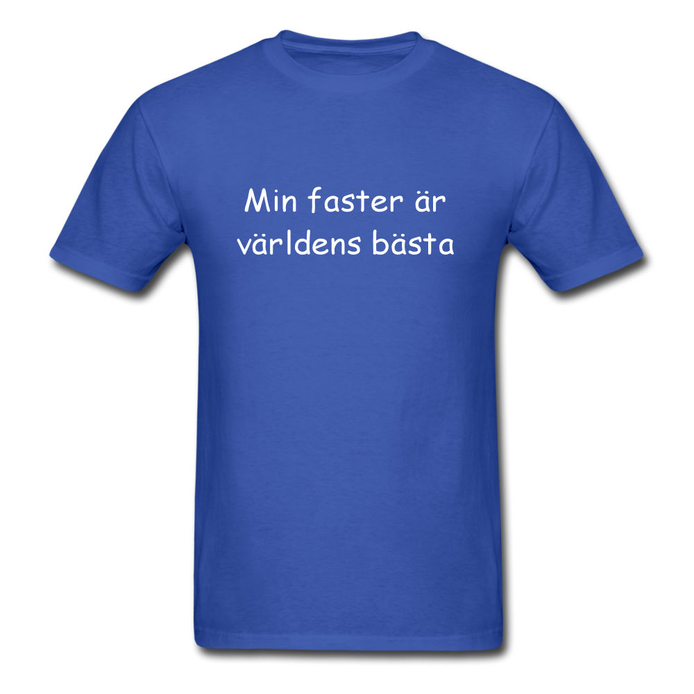 Barn T-shirt - Min faster är världens bästa