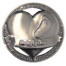 Kort med lyckomynt - Babylycka, Blå - 2