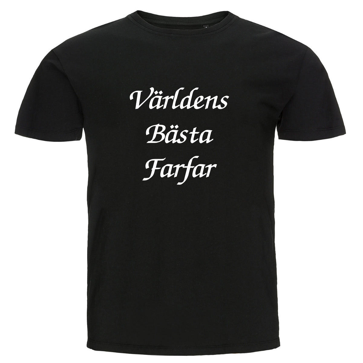 Present, Julklappstips Julkapp, till Farfar, Tshirt Världens bästa