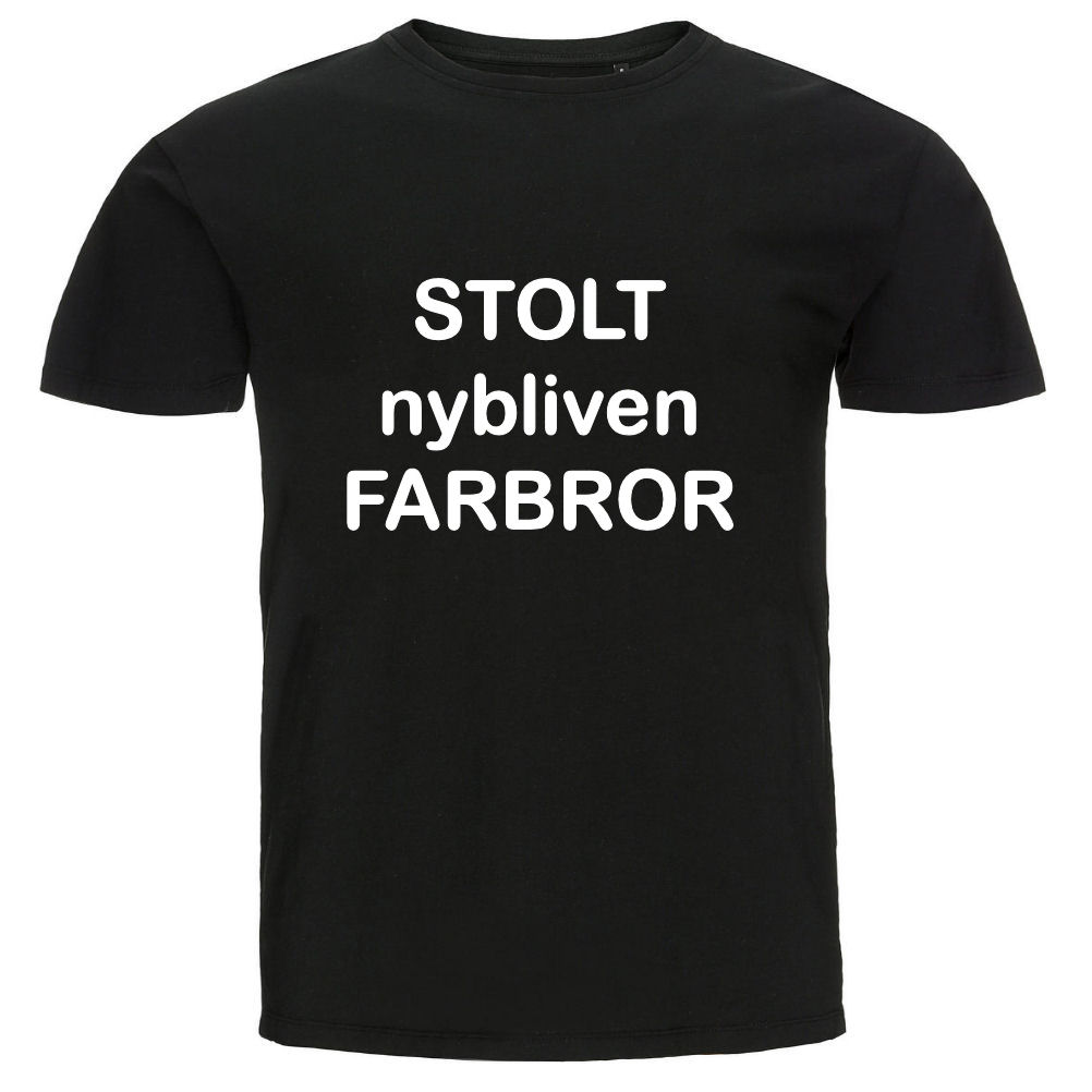 T-shirt - Stolt nybliven farbror