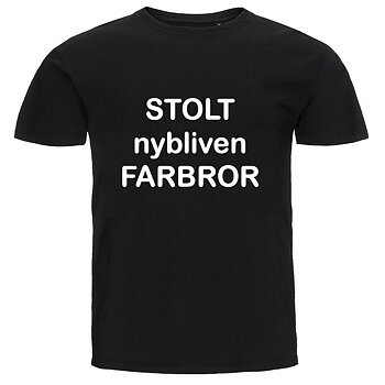 T-shirt - Stolt nybliven farbror