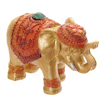 Rökelsehållare - Lycko elefant, Grön