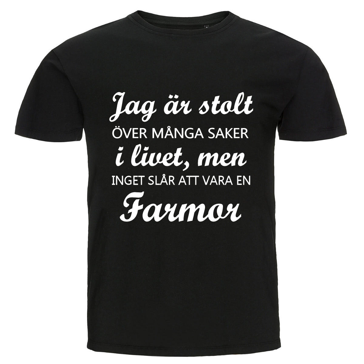 T-shirt - Jag är stolt, Farmor