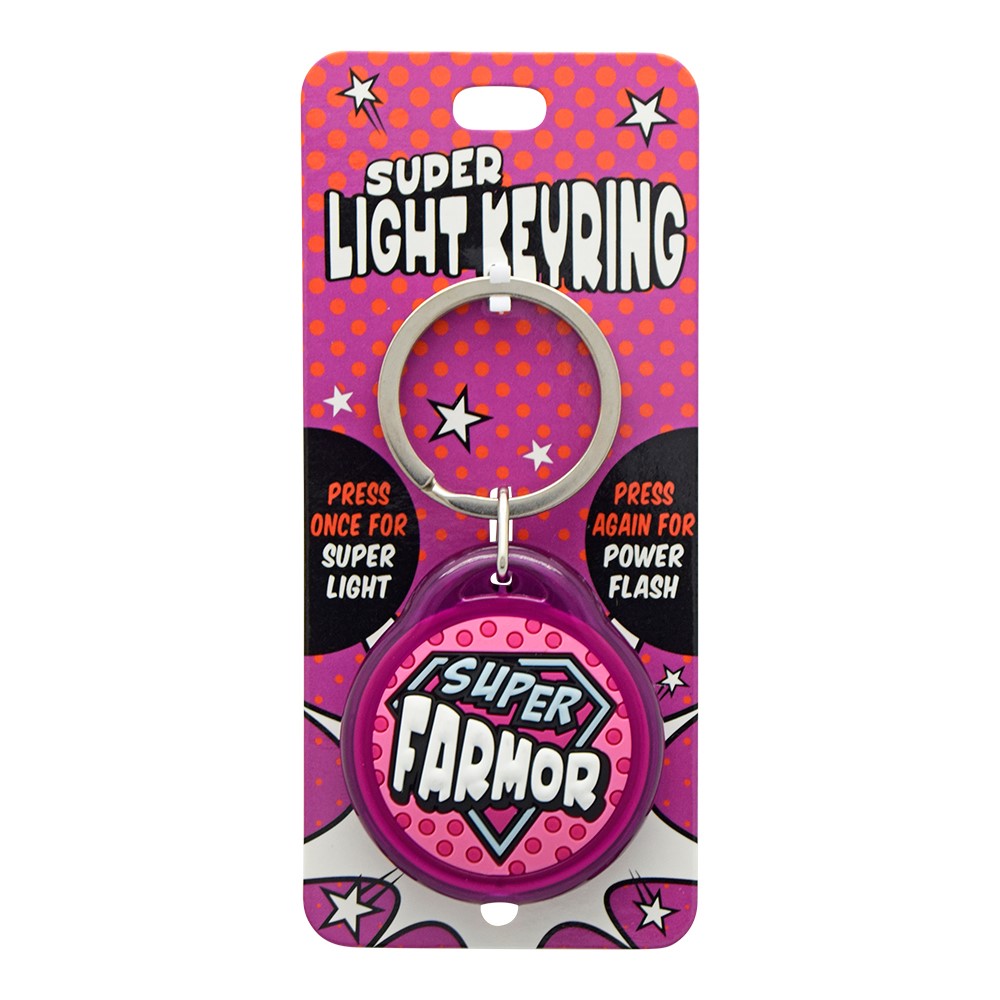 Nyckelring, Super light - Super Farmor