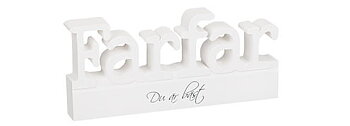 Skylt - Farfar du är bäst