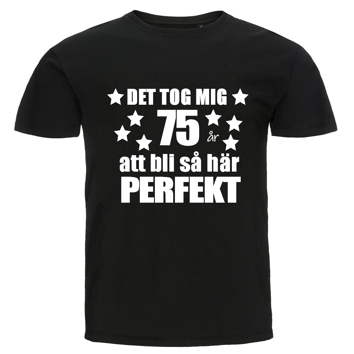 T-shirt - Det tog mig 75 år att bli så här perfekt