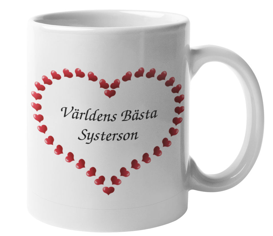 Mugg - Världens bästa systerson
