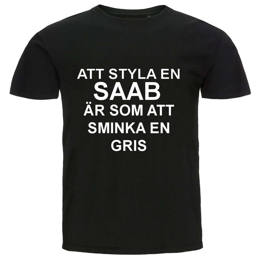 T-shirt - Att styla en SAAB