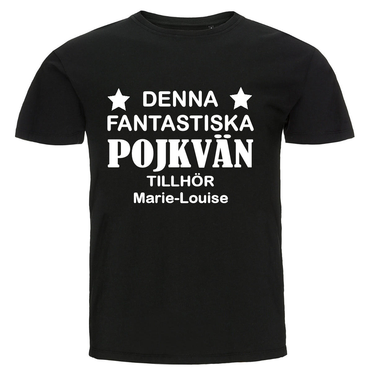 T-shirt - Denna fantastiska pojkvän tillhör